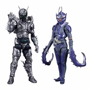 Collectible Drop Series SHODO-XX KAMEN RIDER SHADOWMOON & MANTIS MUTANT SET W/O GUM ????? ?? ??
