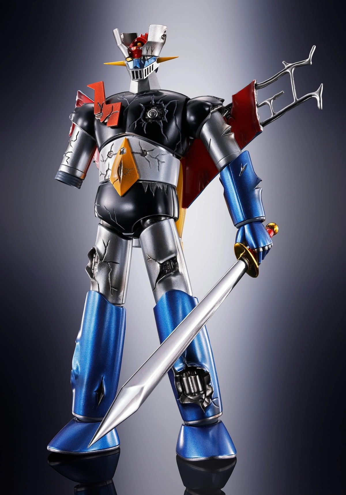 Soul of Chogokin GX-105D Mazinger Z -Kakumei Shinka- Damage Ver. Forest Animal Robot Statue
