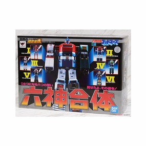 Mystery Pack Opening Secret Miniature Box Soul of Chogokin GX-40R Six God Combination Godmars Toy Figures
