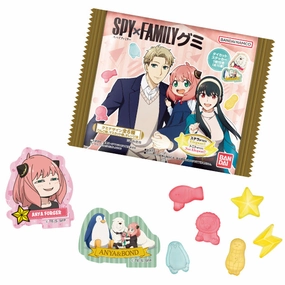 SPY??FAMILY GUMMY (box of 12 packs) ?g?? ?g?^?? ???? ???`?? ???? Surprise Drop Opening Surprise Pack Opening