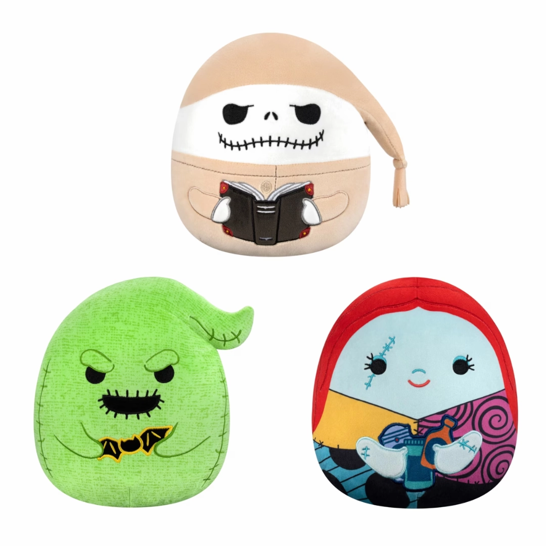 Squishmallows 20cm - Nightmare Before Christmas Halloween Full Collection Vocabulary Challenge Alien Being