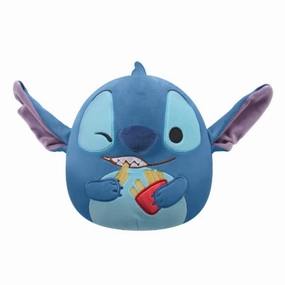 Quality Improvement Air Quality Squishmallows 25cm - Disney Stitch Eating Fries