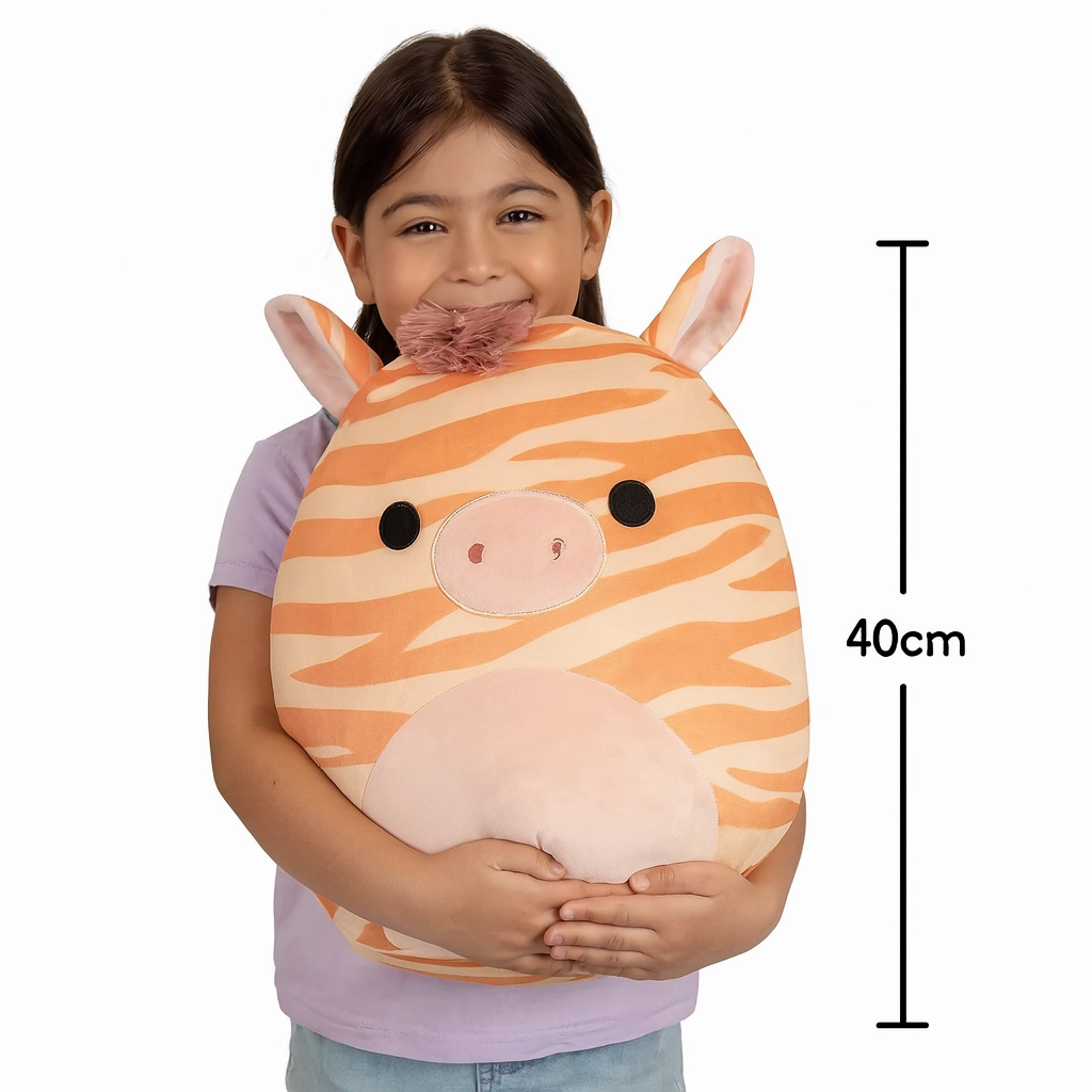 Fairness Maintain Squishmallows 40cm - Josue the Brown Zebra