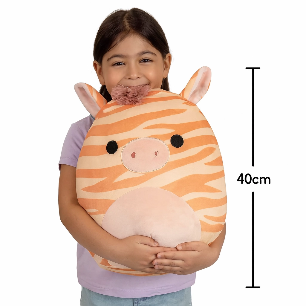 Squishmallows 40cm - Josue the Brown Zebra Bead Craft Web Design