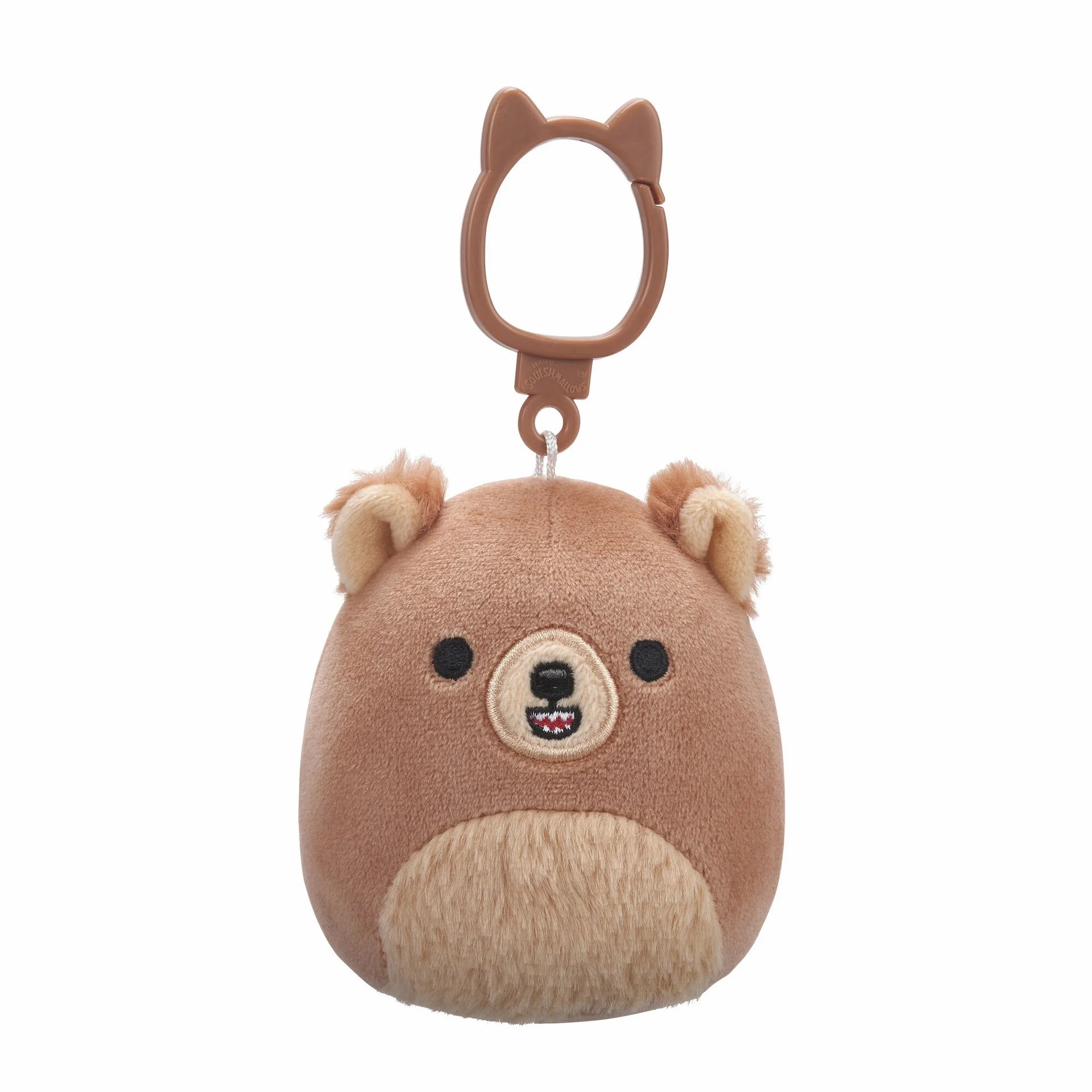 Squishmallows Clip on 9cm - Stokely the Kodiak Bear Community Build