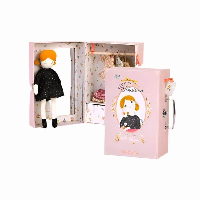 Anime Merchandise Suitcase - Blanche??s Wardrobe - Doll - Moulin Roty