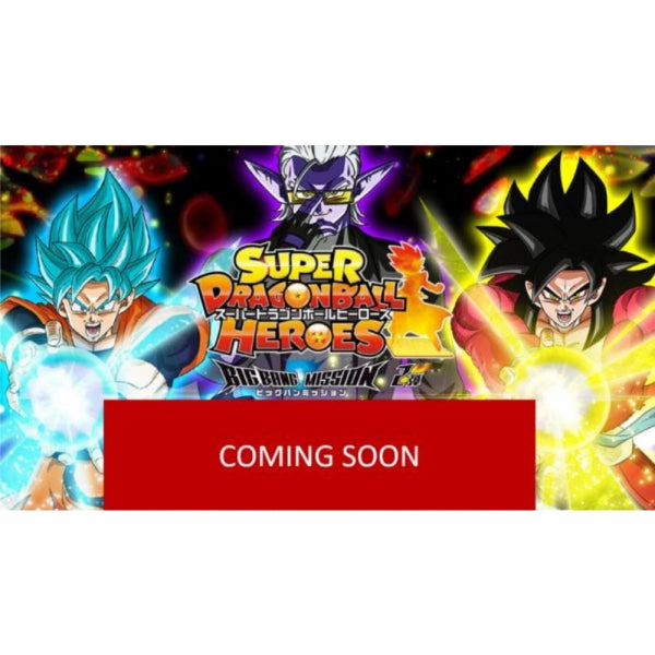 SUPER DRAGONBALL HEROES BIG BANG MISSION Ver.2 HK ???? (box of 20 packs) Random Collectible Unboxing