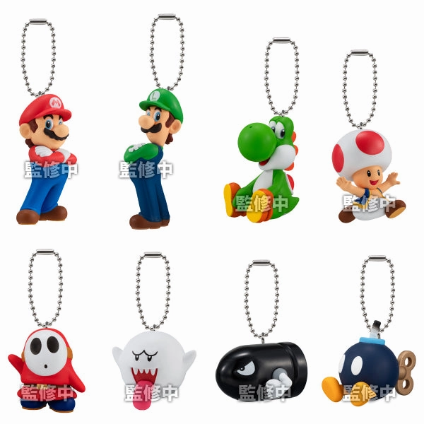 Collector's Pack Series SUPER MARIO MASCOT CHARM COLLECTION W/O GUM (box of 10 packs) (2025 JUL ver.) ?????W ?????W ?i?? ??? ???