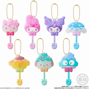 SANRIO CHARACTERS LOLLIPOP CANDY CHARM (pack of 12) ?????t ?????? Toy Drop Series