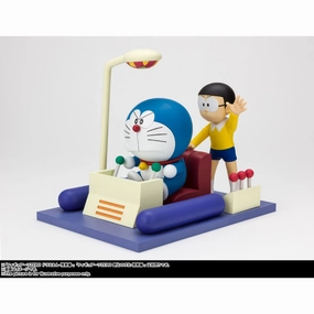 Figuarts ZERO Time Machine set (with Nobita Nobi and Doraemon) Surprise Drop Opening