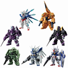 FW GUNDAM CONVERGE 10TH ANNIVERSARY MEMORIAL SELECTION 03 W/O GUM (set of 7) ?C?? ???_ Exclusive Find Release