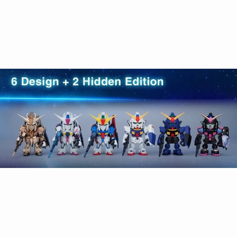 Surprise Unboxing Experience Collector's Series Display QMSV MINI Z GUNDAM & GUNDAM MK-II (set of 8) ?C?? Z???_ ??