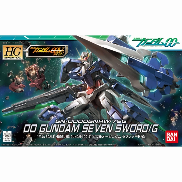 HG 1/144 OO GUNDAM SEVEN SWORD ?C?? OO???_ ???b?? Limited Series Display
