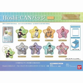 Star Can Badge Blue Lock x Sanrio Characters Vol.2 (Box of 10) ?{?O?z ???? Toy Series Series Surprise Pack Opening