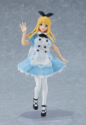 figma Female Body (Alice) with Dress   Apron Outfit Underground Scene