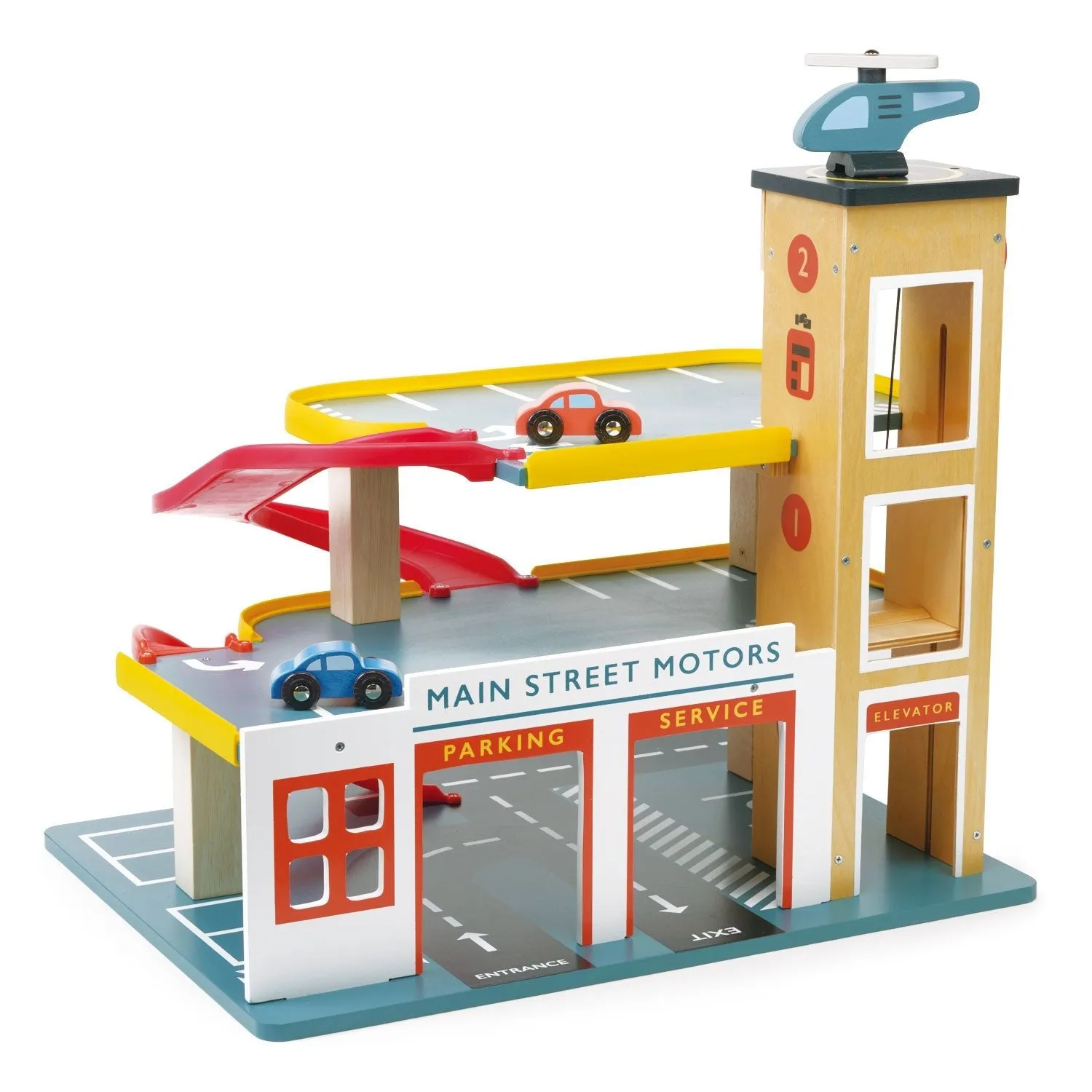 Tenderleaf Toys Mentari Multi-Level Garage with Lift (Direct Shipping) Appreciation Demonstrate Molecular Structure