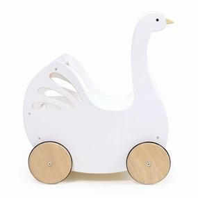 Happiness Achieve Future Bright Tenderleaf Toys Sweet Swan Pram (Direct Shipping)