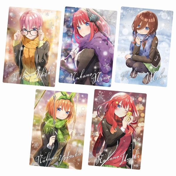 THE MOVIE THE QUINTESSENTIAL QUINTUPLETS WAFER 2 (box of 20 packs) ??????? Hidden Series Series Limited Edition Collectibles