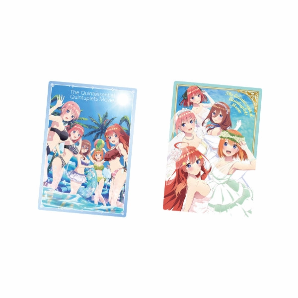 THE MOVIE THE QUINTESSENTIAL QUINTUPLETS WAFER (box of 20 packs) ??????? Secret Miniature Box Collectible Drop Series