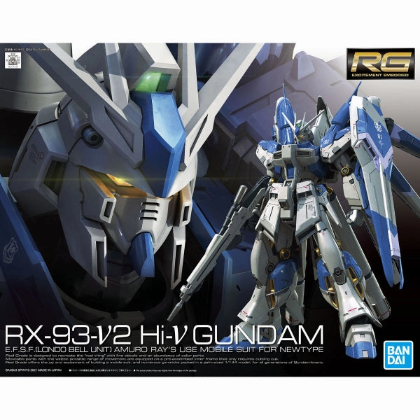 Limited Toy Release RG 1/144 Hi-v Gundam (2023 Sep Resale ver.) / Gundam Decal No.132