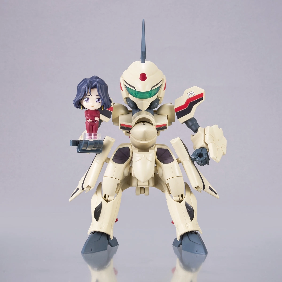 Collectible Unit Tiny Session VF-19 (Isamu Alva Dyson Use) with Myung Fang Lone