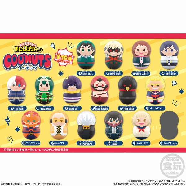 Random Drop Series Collectible Series Opening COO'NUTS MY HERO ACADEMIA W/O GUM (box of 14 packs) ???W ??????
