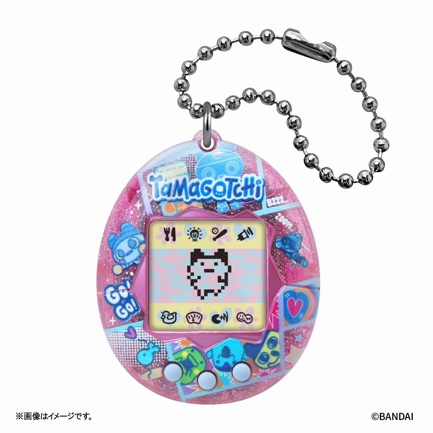 ORIGINAL TAMAGOTCHI LIMITED EDITION MAMETCHI ROBOT ??????? ????? ???? ?C?? Limited Pack Display
