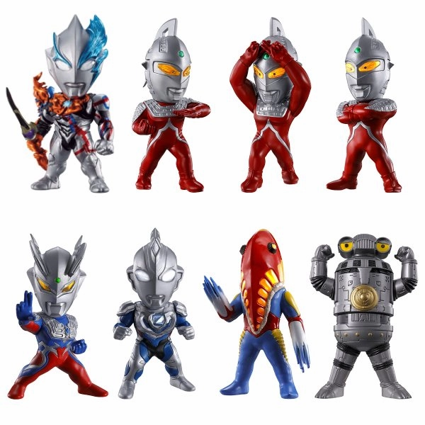 Surprise Series Series Exclusive Pack Release CONVERGE MOTION ULTRAMAN 08 W/O GUM (set of 8) ????