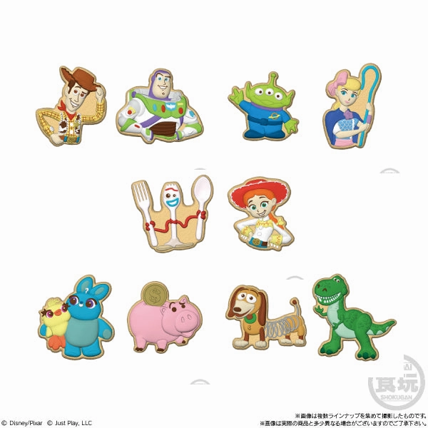 TOY STORY 4 / COOKIE MAGCOT W/O RAMUNE ??????? (box of 14) Toy Find Series