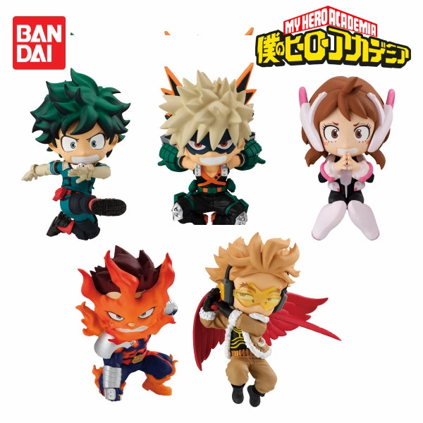 Hidden Drop Display MY HERO ACADEMIA ADVERGE MOTION W/O GUM (set of 5) ???W