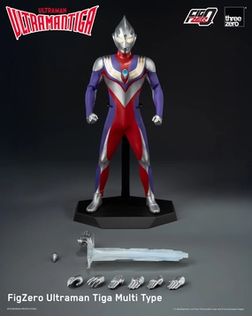 Ultraman Tiga FigZero Ultraman Tiga Multi Type Action Figure Child Safe TV show