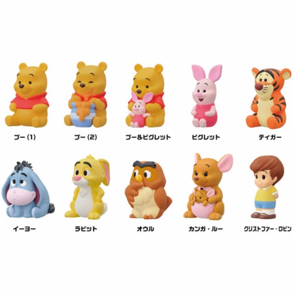 Lightweight Build Representation Artist Winnie the Pooh Soft Vinyl Puppet Mascot (set of 10) ?S?? ?i?? ?????? ??? (2024 Jan Resale ver.)