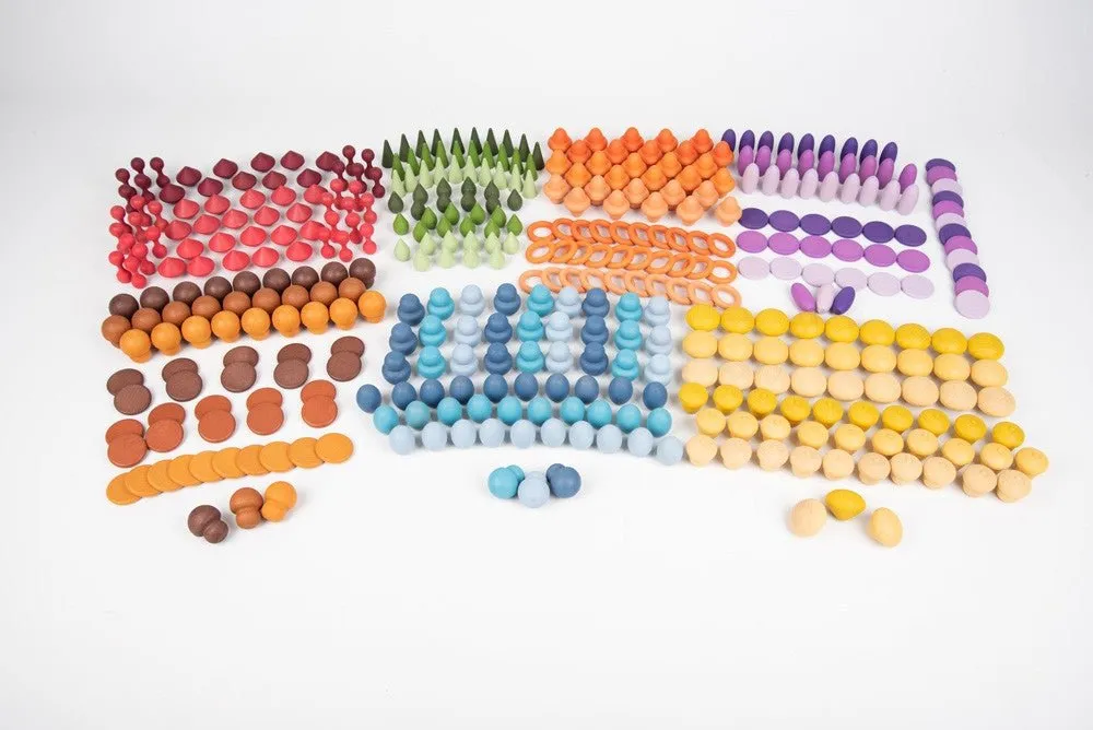 Hockey Stick Food Chain Wooden Treasures Super Set - Pk420 74049 (Direct Shipping)