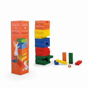 Painting Kit Designer Collection Wooden Tumbling Tower - Recreational Toys - Moulin Roty