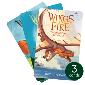 Yoto Wings of Fire Pack (3 Cards) Audio Card Language Master