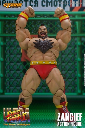 Zangief (Ultimate Street Fighter II: The Final Challenger) 1/12 Action Figure Fantasy Elf Reptile Figure